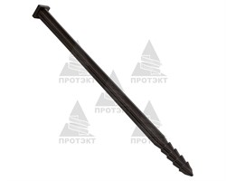 Колышки садовые для бордюрной ленты Протэкт коричневые - фото 20303