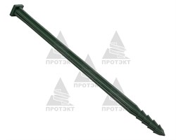 Колышки садовые для бордюрной ленты Протэкт хаки - фото 20310