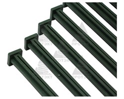 Колышки садовые для бордюрной ленты Протэкт хаки - фото 20311