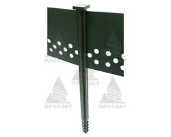 Колышки садовые для бордюрной ленты Протэкт хаки - фото 20313