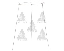 Кустодержатель, высота 1,15 м, диаметр 0,6 м, металл - фото 20383