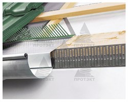 Вентиляционная лента ЛВ-10 серая 10 см x 5 м - фото 20474