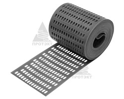 Вентиляционная лента ЛВ-10 серая 10 см x 5 м - фото 20477