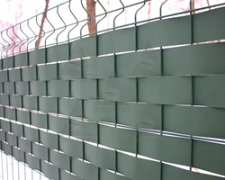 Лента для забора ЛЗ-190, 0,19 х 25 м, хаки - фото 20583