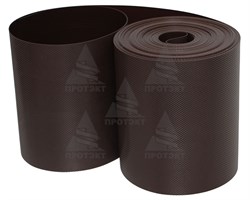 Лента для забора ЛЗ-190, 0,19 х 25 м, коричневая - фото 20585