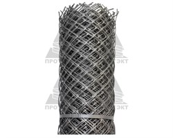 Заборная сетка решетка З-40, 1,5*10 м, серая - фото 20663