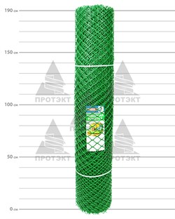 Заборная сетка решетка З-55, 1,9*20 м, лесной зеленый - фото 20684