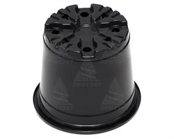 Горшок для рассады формованный диаметр 10,5 см, высота 8,5 см, 0,5 л - фото 20813