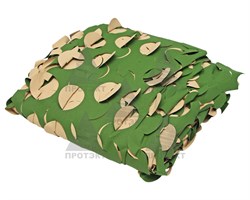 Маскировочная сетка Лайт 2х5 м, зеленый-светло-бежевый - фото 20929