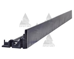 Пластиковый бордюр высота 0,058 м с колышками - фото 21006