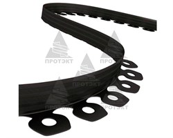 Садовый пластиковый бордюр 55 мм - фото 21020