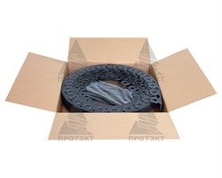 Садовый пластиковый бордюр 55 мм - фото 21021