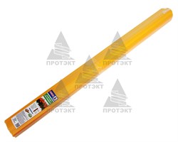Пластиковый штакетник желтый 8 см * 1 м - фото 21037
