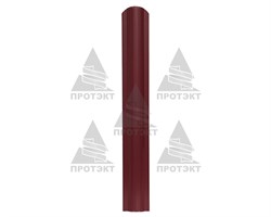 Пластиковый штакетник терракот 8*60 см - фото 21039