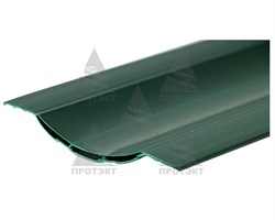 Пластиковый штакетник хаки  8*60 см - фото 21056