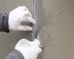 Сетка малярная Протэкт, ячейка 6*6 мм, 1*50 м, прозрачный - фото 21134