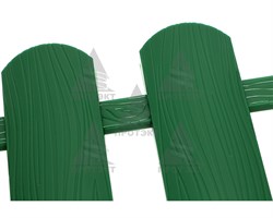 Садовое ограждение Штакетник хаки 40 см - фото 21267