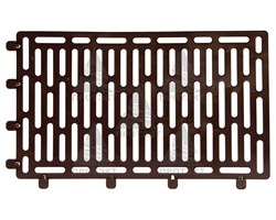 Защита стволов деревьев, набор 4 шт, 20,5 х 34,5 см, коричневый - фото 21392