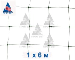 Сетка для гороха Ф-100, 1*6 м, хаки - фото 21484