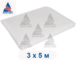 Армированный укрывной материал 60 Агротекс, 3 х 5 м, белый - фото 21632