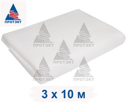 Армированный укрывной материал 60 Агротекс, 3 х 10 м, белый - фото 21636