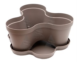 Подставка под горшок цветочный тройной - фото 21844