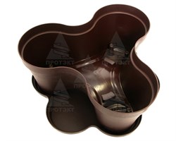 Подставка под горшок цветочный тройной - фото 21845