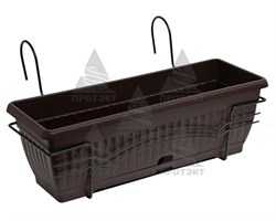 Держатель для балконного ящика 50 см - фото 21868