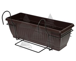 Держатель для балконного ящика 50 см - фото 21869