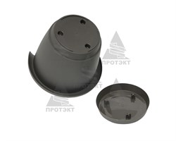 Горшок подвесной 20*20 см - фото 21879