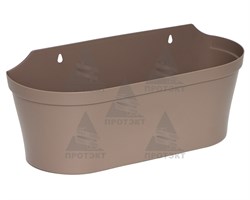 Кашпо пластиковое цветочное - фото 21906