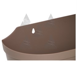 Кашпо пластиковое цветочное - фото 21909