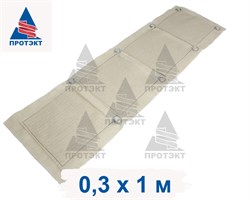 Вертикальная подвесная грядка Агротекс, 0,3 х 1 м, 4 кармана, серая - фото 21916