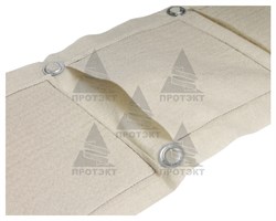 Вертикальная подвесная грядка Агротекс, 0,3 х 1 м, 4 кармана, серая - фото 21920