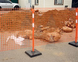 Веха дорожная сигнальная 1,5 м - фото 21976