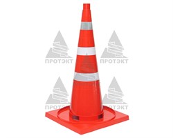Конус дорожный комбинированный КС-3.6, цельнолитой - фото 22074