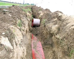 Лента защитно-сигнальная ЛЗС-250, ширина 250 мм - фото 22177