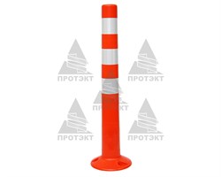 Столбик сигнальный парковочный ССП-750, высота 750 мм - фото 22288
