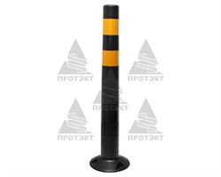 Столбик сигнальный упругий ССУ 750 черный - фото 22294