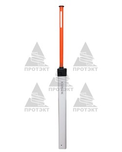 Столбик дорожный с выдвижной вехой СДС С1, высота 1,2 м - фото 22302