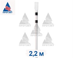 Столбик опознавательный Связь СОС 2200, толщина стенки 3 мм - фото 22359