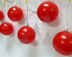 Гирлянда из сигнальных фонарей ФС-12.1 с шагом 2 м - фото 22413