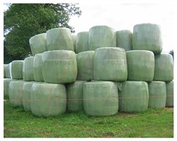 Стрейч пленка, 25 мкм, 750 мм x 1500 м, зеленая - фото 22553