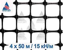 Геосетка дорожная Д-40 4*50 м - фото 22582