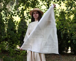 Конус для хвойных растений Протэкт 1,6 м х 2,5 м белый - фото 22824