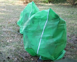 Чехол для кустарников и роз на молнии Протэкт 1,0 м х 1,2 м зеленый - фото 22934