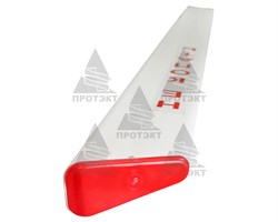 Столбик опознавательный для подземных кабельных линий электропередач СОЭ 1200, вид 2 - фото 23079