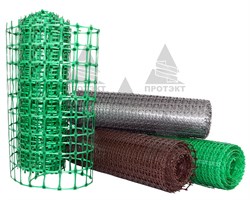 Сетка под забор ЗР-15, 0,4*20 м, серый - фото 23118