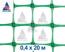 Сетка под забор ЗР-45, 0,4*20 м, лесной зеленый - фото 23155
