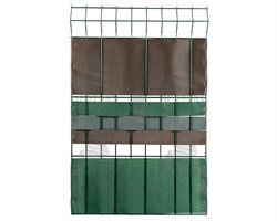 Лента для забора ЛЗ-48, 0,048 х 50 м, коричневая - фото 23177